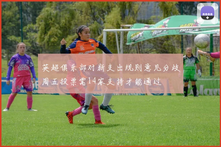 英超俱乐部对新支出规则意见分歧周五投票需14家支持才能通过